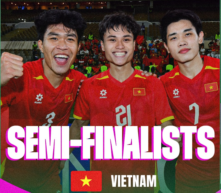 Lịch thi đấu bán kết giải U23 châu Á 2026 mới nhất

